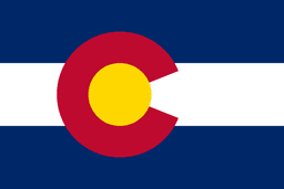 United States of America Colorado CO State Flag