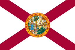 United States of America Florida FL State Flag