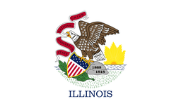 United States of America Illinois IL State Flag