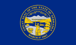 United States of America Nebraska NE State Flag