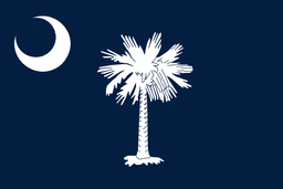 United States of America South Carolina SC State Flag